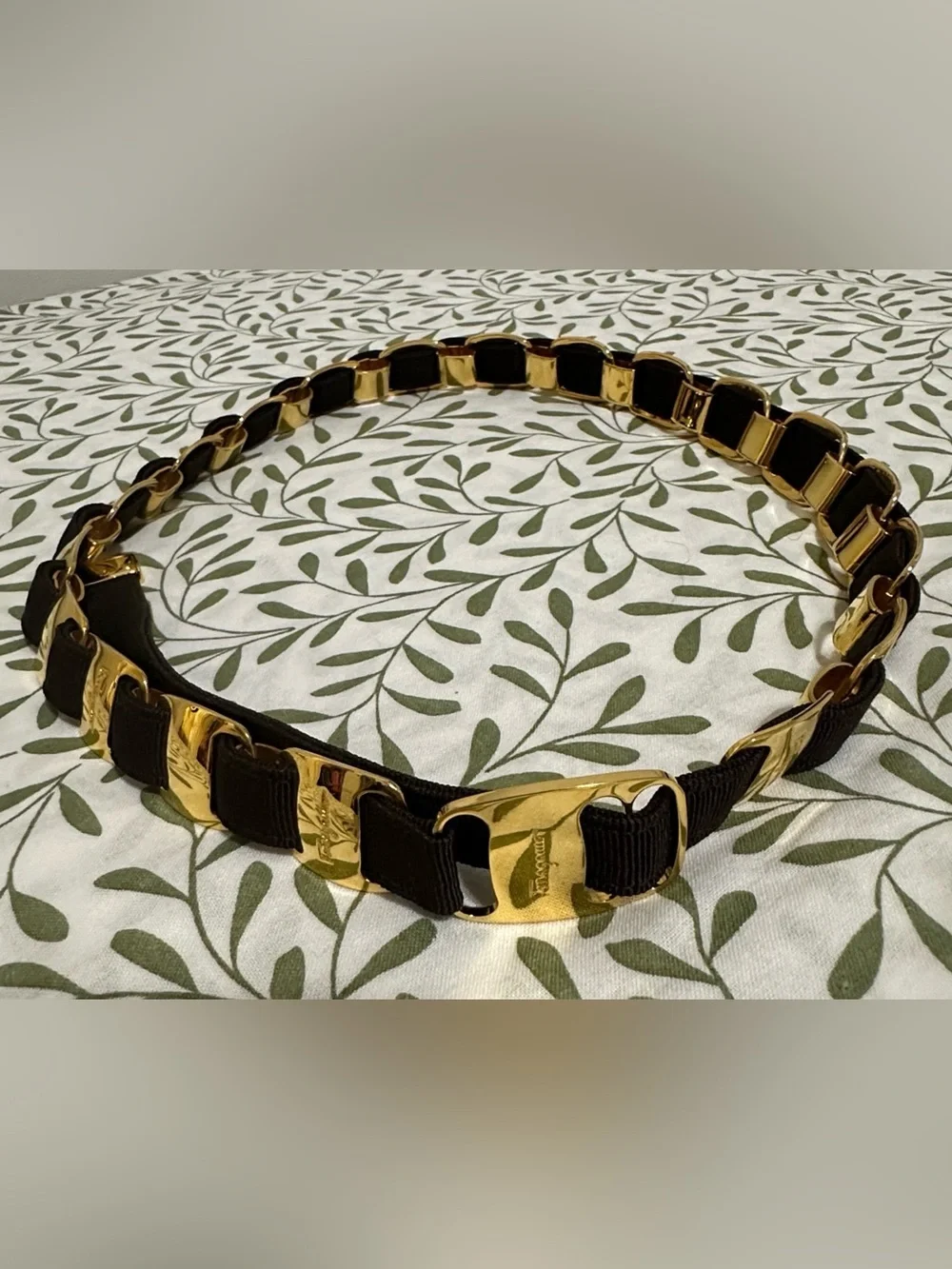 Salvatore Ferragamo elegant gold